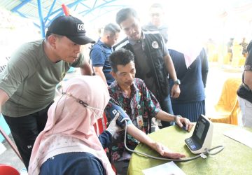Bupati Bengkalis Apresiasi Kegiatan Donor dan Cek Kesehatan Gratis PWI Bengkalis, Johan: Semoga Anggota PWI Jadi Penyumbang Darah Aktif