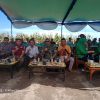 Ketua KTNA Kecamatan Penengahan Hadiri Panen Raya Jagung Program Kodim 0421/LS