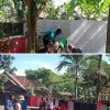 Jelang Lomba Desa, Aparatur Desa Kelaten Lakukan Aksi Bersih-bersih