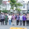 Bupati Rohil Hadiri Pelantikan dan Apel kesiapan Pantarlih Pemilu 2024