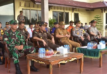 Wakil Bupati Bengkalis H Bagus Santoso  Hadiri Apel Kesiapsiagaan Penanggulangan Karhutla