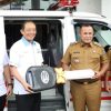 Pemkab Lampung Selatan Dapat Bantuan Satu Unit Ambulans dari PTPN VII
