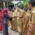 Ketua TP PKK Lamsel Hadiri Evaluasi Lomba Desa Tingkat Kabupaten di Desa Way Muli Rajabasa