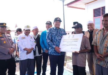 Resmikan Gedung Baru SMPN 2 Satap Dusun Mungkal, Warga Ucapkan Terimkasih Kepada Bupati Siak