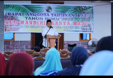 Hadir Rapat Anggota Tahunan Koperasi Bupati Alfedri Minta Warga Dukung Program KUD