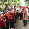 Bunda Winarni Hadiri Penilaian Lomba Desa di Kecamatan Bakauheni