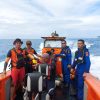Tiga Awak Kapal Nelayan Laksana Jaya yang Karam Dievakuasi Tim SAR Gabungan