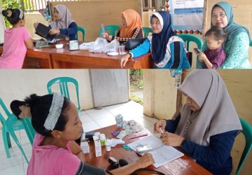 Jumat sehat Pekon Campang Tiga kotaagung Adakan Senam dan Posyandu Lansia