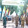 Sekda Thamrin Hadiri Peninjauan Lokasi Pembangunan Gedung Sport Center di Kec. Jati Agung Lamsel