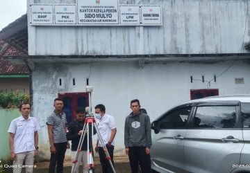 Program PTSL Pekon Sidomulyo Kecamatan Air Naningan dibuka