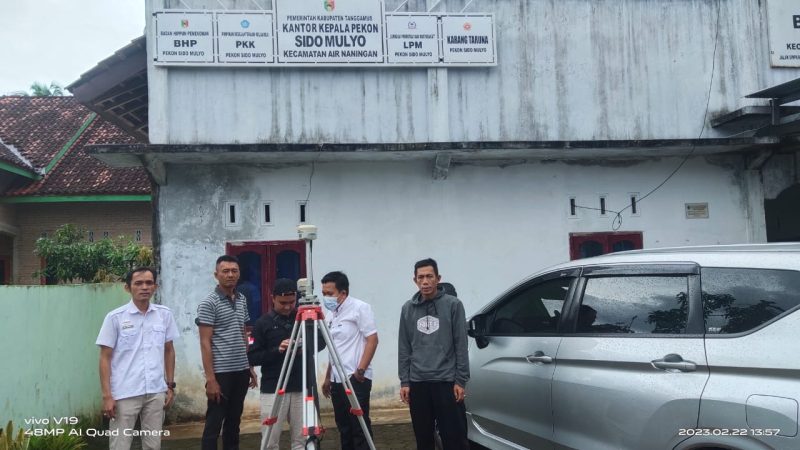Program PTSL Pekon Sidomulyo Kecamatan Air Naningan dibuka