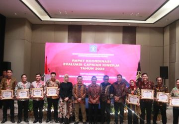 Lapas Muara Enim Raih Penghargaan Terbaik 1 Pengelolaan Tindaklanjut Pengaduan Tahun 2022 di Lingkungan Kanwil Kemenkumham Sumsel