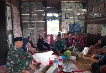 TNI Peduli Warga Binaan, Danramil 401-02/Babat Toman Ucapkan Belasungkawa