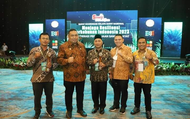 Pendampingan dan Capaian Tanam Produksi Sawit Swadaya Terbaik di Indonesia