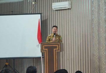 Bupati Rohil Hadiri Pelantikan Pengurus Al Washliyah