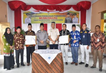 Hari ke- Empat, Pelaksanaan Musrenbang tahun 2023 di Laksanakan di Kecamatan  Kampa