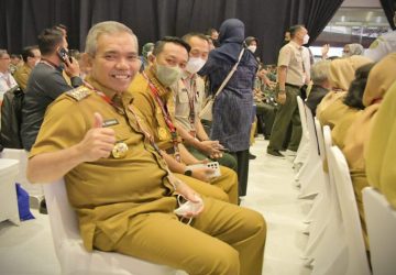 Pj. Bupati Kampar Hadiri Rakornas Penanggulangan Bencana 2023