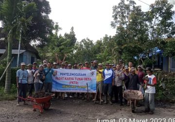 Penyelenggaraan Padat Karya Tunai Desa Tahun Anggaran 2023