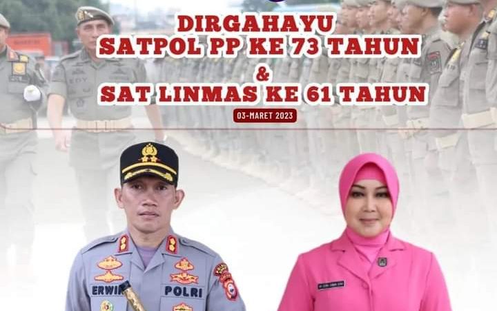 HUT Satpol PP dan Satlinmas, Kapolres Sidrap: Teruslah Bertugas Dengan Integritas, Profesional dan Dedikasi Tinggi