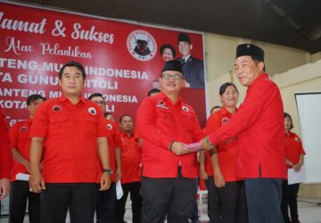 Pengurus DPC BMI Kota Gunungsitoli dan PAC BMI Sekecamatan Gunungsitoli Resmi di Lantik