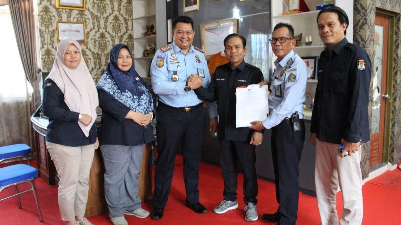 Kalapas Herdianto Sambut Hangat Kunjungan KPU Muara Enim dan Kesepakatan Penyusunan Daftar Pemilih Lokasi Khusus