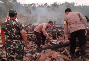 Musibah! Rumah Kamaladin Warga Pekon Sukamaju Hangus Dilalap Sijago Merah
