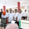 Kunker ke Kab. Lamsel, Sekdaprov Lampung Bayar Pajak di MPP hingga Nikmati Keindahan Kebun Edukasi