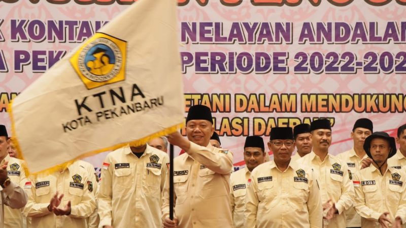 Lantik KTNA Kota Pekanbaru, Yusri Berpesan Untuk Mewujudkan, ketahanan pangan dan Kesejateraan Para Petani