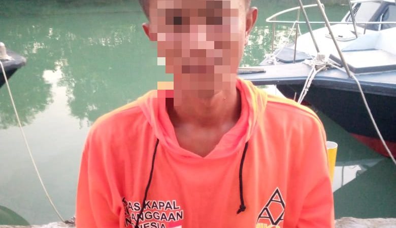 Sat Polair Lamsel Amankan Nelayan Asal Banten saat Praktek Ilegal Fishing Diperairan Selat Sunda