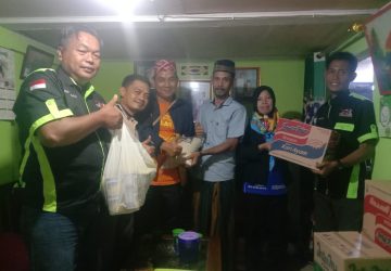 AXS Muara Enim Berikan Bantuan  Korban Banjir Desa Ujan Mas Ulu