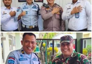 Perkuat Sinergitas Lapas Muara Enim Lakukan Koordinasi Bersama TNI dan Polri