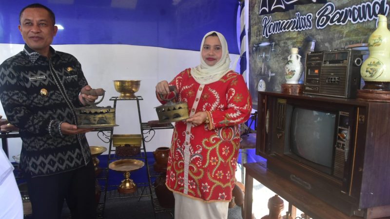 Bupati Bengkalis Kasmarni Membuka Expo Ekraf Pesona Bermasa 2023