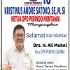 Ali Mukhni Dilantik Sebagai Ketua DPW Partai Perindo Sumbar, M. Andre Satoko Ucapkan Selamat