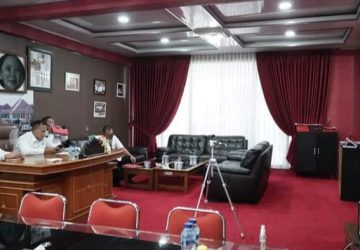 Bupati Lamsel Hadiri APBD Award 2023 Dan Rakornas Keuangan Daerah Tahun 2023 Secara Virtual