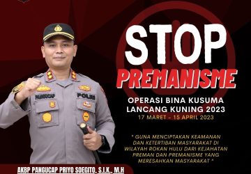 Jelang Suci Ramadhan, Ops Bina Kusuma LK 2023 Polres Rohul, Ciptakan Situasi Aman dan Kondusif
