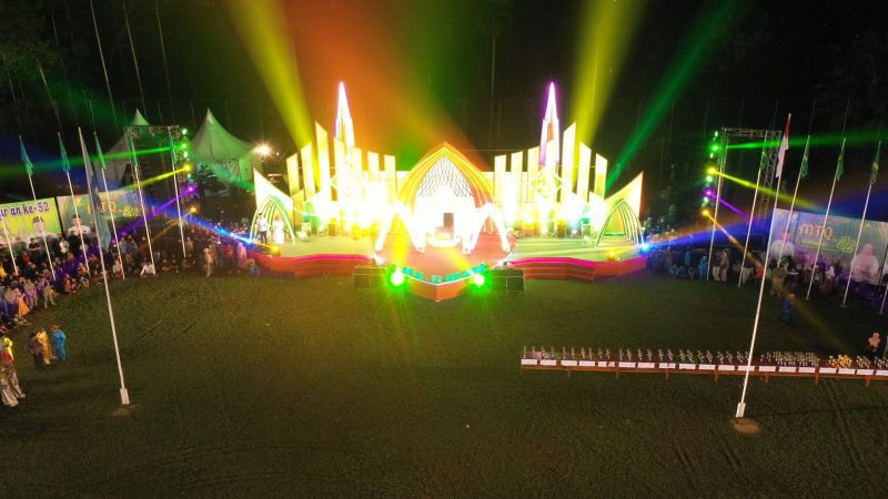 Tumpah Ruah, Antusias Masyarakat Saksikan Penutupan MTQ ke 52 Tingkat Kabupaten Kampar