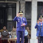 Wakil Bupati Bengkalis, Bagus Santoso Sebagai Inspektur Upacara HUT Damkar ke-104 di Bengkalis