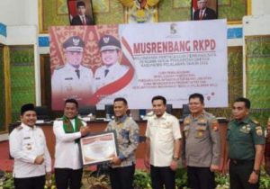 Bupati Pelalawan H Zukri Sampaikan Musrenbang RKPD tahun 2024, Program Berobat Gratis