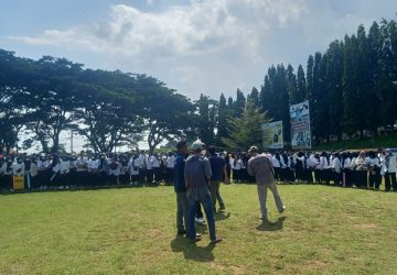 Aksi Ratusan TKS Nakes Warnai HUT Kabupaten Tanggamus Ke26, Ini Tuntutannya..?