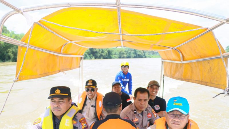 Jelang Lepas Lomba Sampan Hias dan Balimau Kasai, Pj Bupati Kampar Survey Lokasi Kegiatan