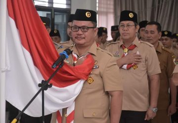 Ketua Kwada Sumatera Utara Melantik Sowa’a Laoli S.E., M.Si Sebagai Ketua Kwartir Cabang Gerakan Pramuka Kota Gunungsitoli