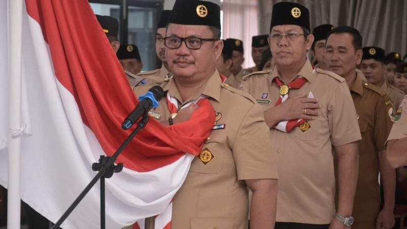 Ketua Kwada Sumatera Utara Melantik Sowa’a Laoli S.E., M.Si Sebagai Ketua Kwartir Cabang Gerakan Pramuka Kota Gunungsitoli