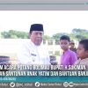 Bupati Serahkan Santunan Anak yatim dan Bantuan Banjir saat acara Potang Belimau