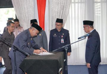 Ir Azwan, M. Si Resmi Jabat Sebagai Pj Sekda Kampar