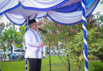 Bupati Alfedri Buka Pasar Beduk Samping Masjid Al-Fatah