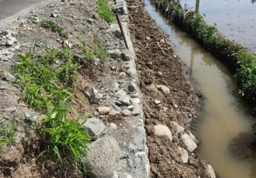 Proyek 4 M Lebih Belum Genap 3 Bulan Hancur Lebur di Kabupaten Tanggamus