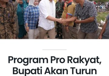 Bupati Rohil dan Istri Silaturrahmi Buka Puasa Bersama ke Rumah Warga