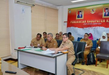 Perdana Rakor Rutin Inflasi di Bulan Ramadhan Dengan Mendagri, Dr. H. Kamsol, MM Katakan Pasokan Pangan Untuk Kabupaten Kampar Aman, Cukup dan Terkendali