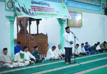 Kunjungan Tim Safari Ramadan Pemprov Riau Langsung Disambut Bupati Siak di Kecamatan Tualang
