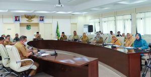Pemkab Muba bersama Menko PMK Bahas Percepatan Penanganan Stunting dan Kemiskinan Ekstrem se-Sumsel